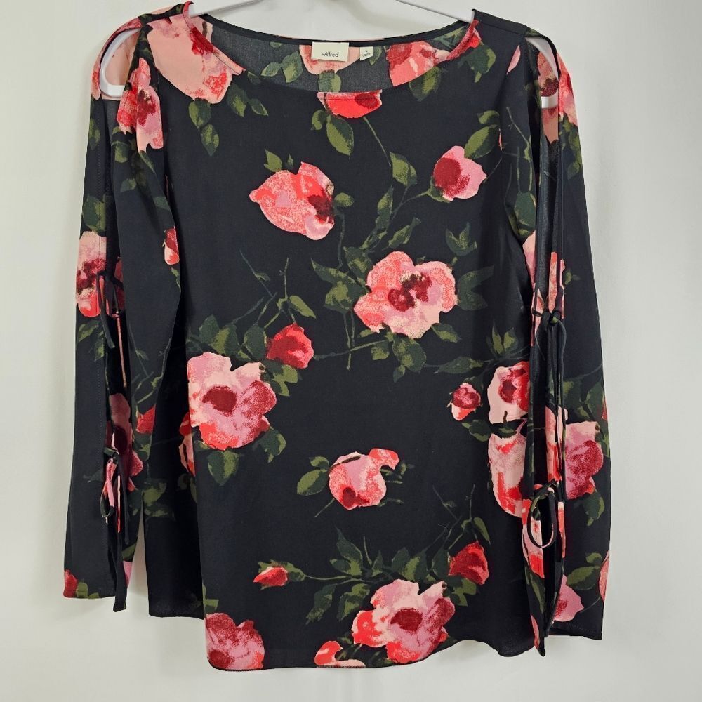 Aritzia Wilfred Pozzi Floral Blouse - Size S